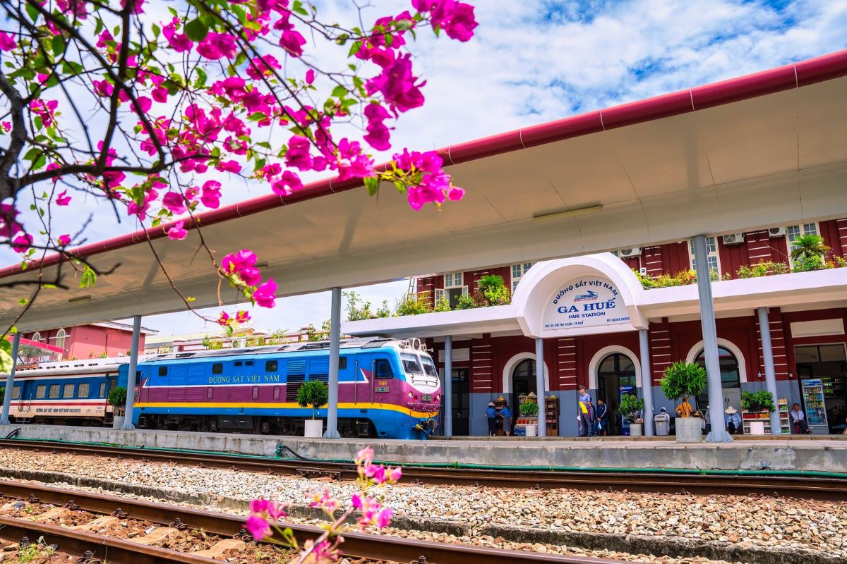 Train in Vietnam
